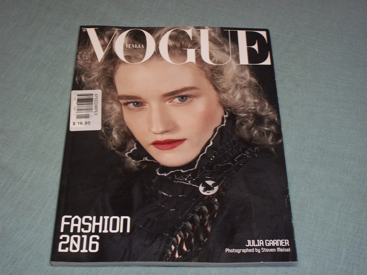 2016 JANUARY VOGUE ITALIA MAGAZINE - JULIA GARNER - HIGH END