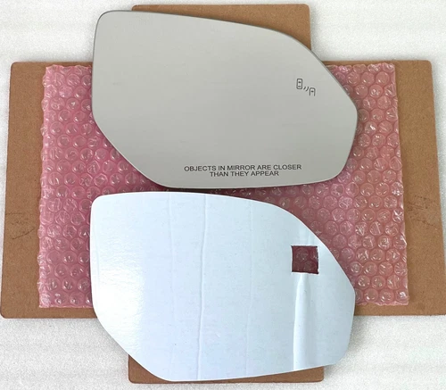 Blind Spot Mirror Glass Lens for 2018-24 VW Atlas Passenger Right RH + Adhesive