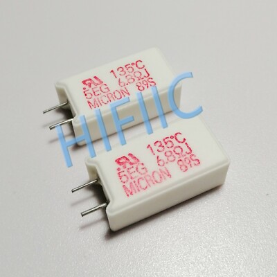 1PCS MICRON MEG05N6R8JU135 Power Cement Resistor 135°C 6.8ohm 6.8ΩJ
