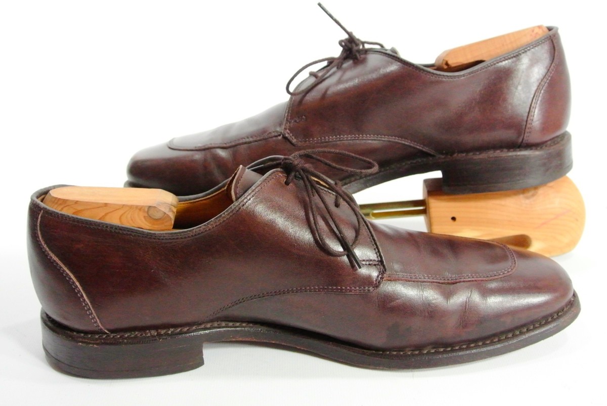 Allen Edmonds Burton Brown Apron Toe Oxfords Men\'s Size 11 Allen Edmonds Burton Oxfords Dress Shoes Apron Toe Brown  main image 3