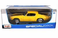 Chevrolet Camaro Z28 1971 Gelb Schwarz Sportwagen 1:18 Maisto 31131 Metall