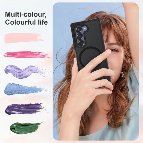 No. 1Magnetic for Samsung Galaxy Z Fold 6 Case with MagSafe[Military Grade Drop - Picture 7 of 8