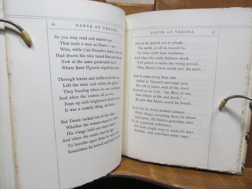 3 booklets Browning Rosetti Swinburne Portland Maine 1910 - Foto 12 di 19