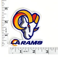 Embroidered Patch - Football - LA Rams - Iron-on - NFL