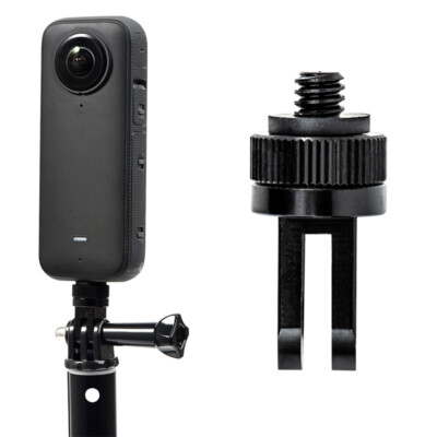 For Insta360 ONE X3/X2 Sports Camera Adapter Extension Screw Mount