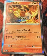 Pokémon TCG Ho-Oh Holo Rare Card #010/086 ME04: Chaos Rising