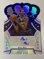 2019-20 Panini Crown Royale Crown Auto Rookies Blue /75 Bol Bol #CR-BOL Auto RC