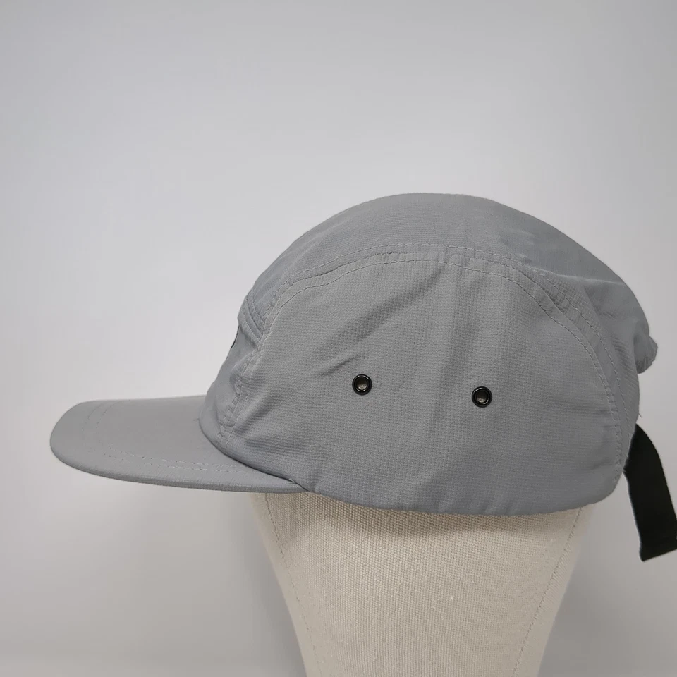 The YMCA 5 Panel Cap Gray One Size Adjustable Embroidered Fahrenheit Polyester - Image 3 of 4