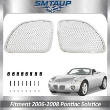 Mesh Grille Fit 06 07 08 09 Pontiac Solstice Stainless Steel Grill Insert Chrome