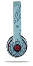 Skin Wrap for Beats Solo Wireless 2 3 4 Sea Blue SKIN ONLY