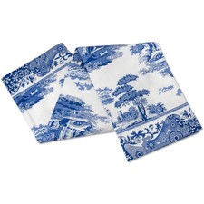 Image of Pimpernel Blue Italian Cotton Tea Towel