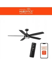 Driskol 60" Color Changing LED Smart Ceiling Fan with Light kit and Remote