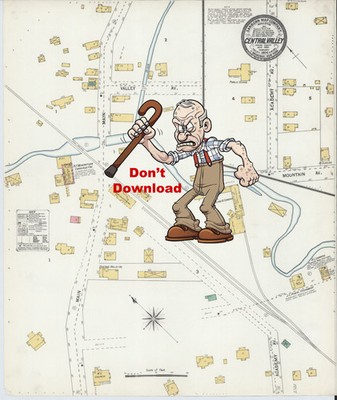 1904 Map Central Valley  New York Highly Detailed Street Map  16''X20'' Poster