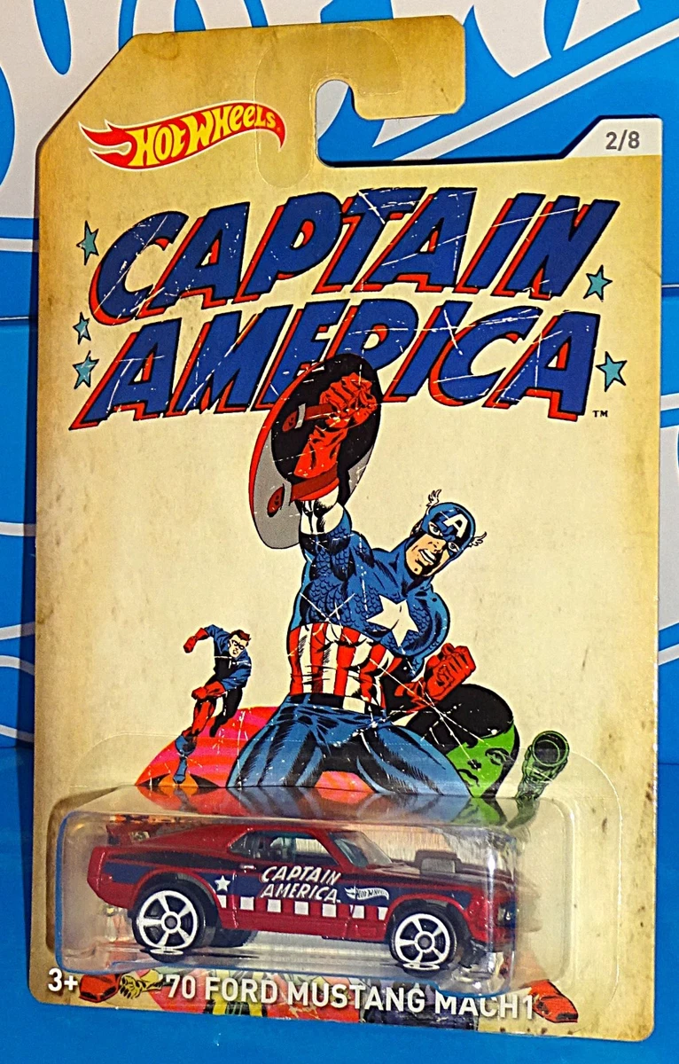 Hot Wheels 1979 Heroes Version - Hot Bird Captain America - 1/64 Die-cast
