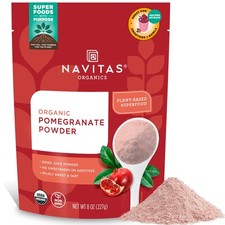Pomegranate Powder Organic Juice Powder - For Smoothies, Desserts, Dips M...