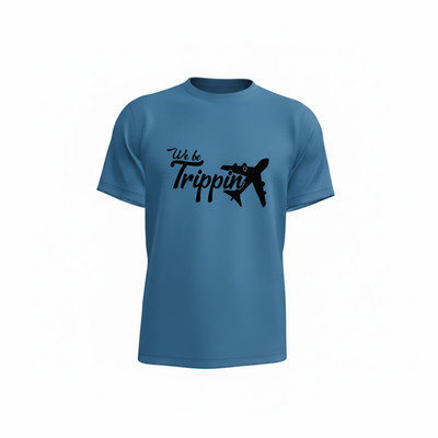 Unique Made To Order Unisex ''We Be Trippin'' Vacation T-Shirt - S-XL