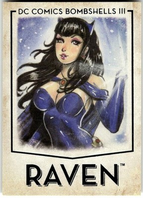2019 Cryptozoic DC Bombshells Series 3 #13 Raven