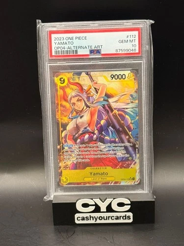 Yamato OP04-112 Alternate Art 2023 One Piece EN PSA 10