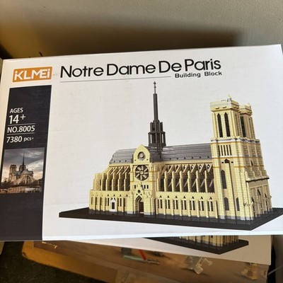 KLMEI Notre Dame De Paris Micro Building Blocks Set - FACTORY SEALED - NEW