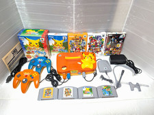 Nintendo 64 Pokemon Pikachu Region Free Console 2 controller N64 japan