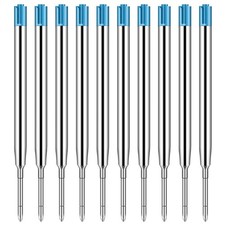 Pack of 10 Replaceable Ballpoint Pen Refills, G2 Gel Ink Refills,1mm Medium P...