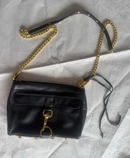 Rebecca Minkoff M.A.C Crossbody With Gold Hardware 