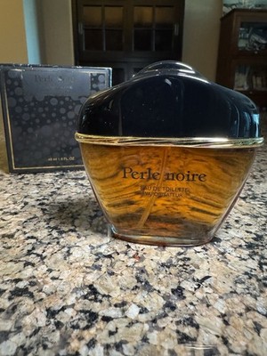 NEW NOS Vtg 1993 Avon Perle Noir Eau De Toilette 1.6 fl oz Discontinued Orig Box