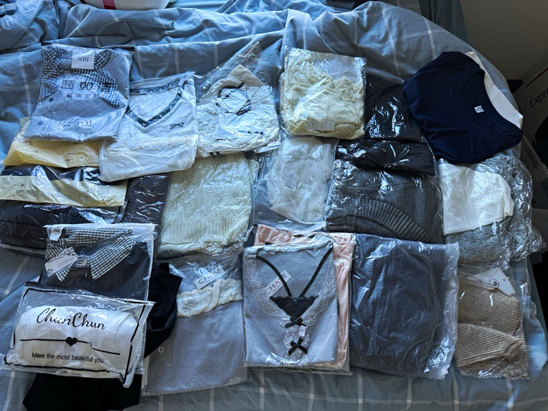 Women's Clothing & Accessories Lot New Unworn Asian L-2XL Approx US S-L