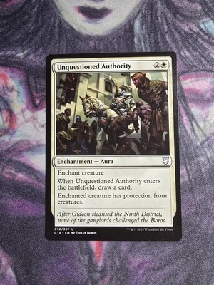 Unquestioned Authority Commander 2018 Regular