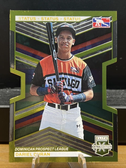 2023 Elite Extra Edition Dariel Duran Status Gold Die Cut 1/10