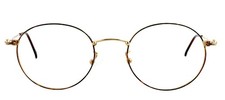 LIZ CLAIBORNE LC89 TOR 48mm Gold Havana Panto Eyeglasses Frames Only