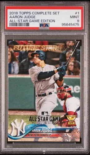 2018 Topps - Future Stars Aaron Judge #1 All-Star Game PSA 9
