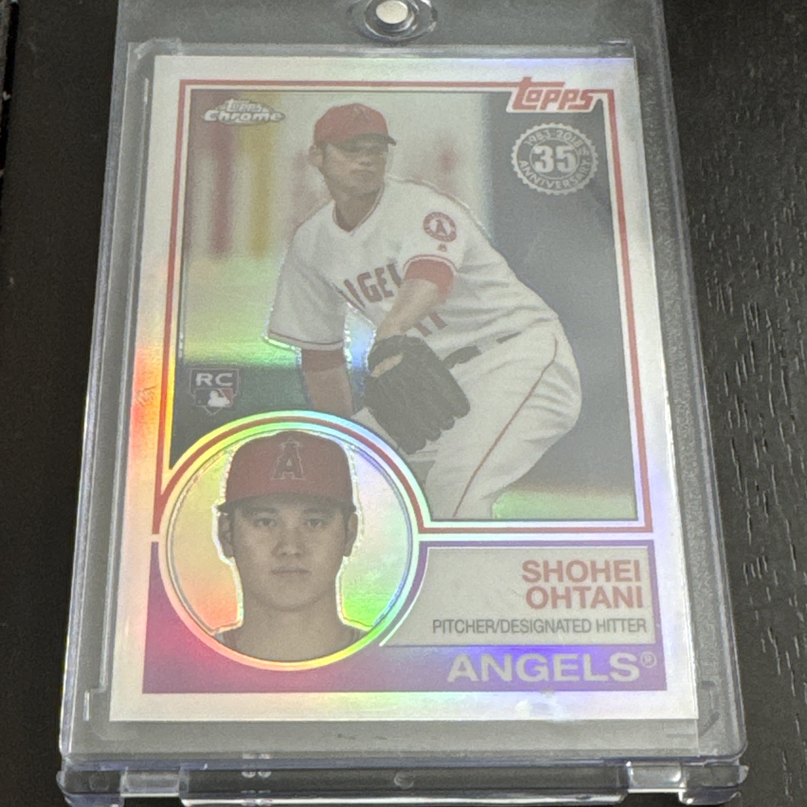 2018 Topps Chrome 1983 Design Shohei Ohtani Rookie Card RC #83T-6