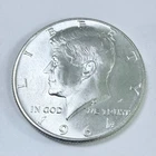 1964-D Kennedy Half Dollar (90% Silver ) MS MINT STATE DETAILS FREE SHIP #8523