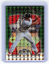 2021 Panini Mosaic #P3 Rafael Devers Producers Green Boston Red Sox