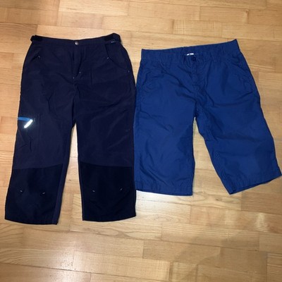 Fitz, Freizeithose 3/4, Größe: 176, Dunkelblau + kurze Hose 176 Blau