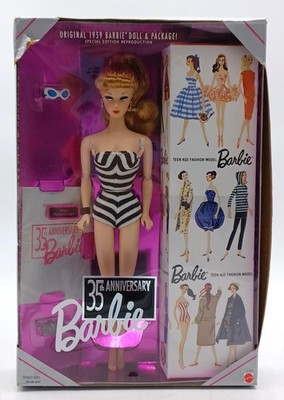 35th Anniversary Barbie Puppe / 1993 Special Edition / Mattel 11590, NrfB, Ovp