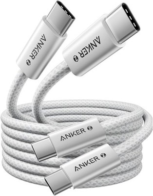 Anker USB C Kabel 240W Schnellladekabel 1,8m 2 Stück iPhone Samsung MacBook iPad