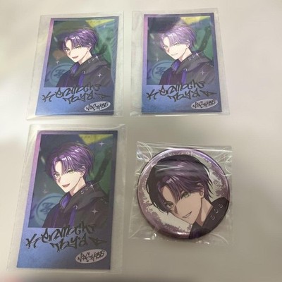 Toya Kenmochi VACHSS Cheki-style Card & Can Badge Set