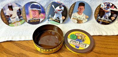 1996 King B Discs Bagwell, Thomas, Puckett, Rodriguez, Hershiser, 5 Total Cards