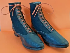 c. 1900 - BOTTINES ENFANT ANCIENNES DE COLLECTION - 24 cm - Chaussures