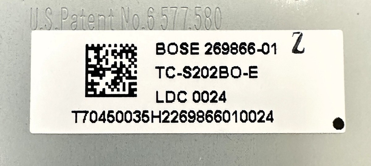 Bose Awrcc1 Disc Drive Unit 269866-01 As-is for sale online | eBay