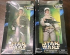 Star Wars Luke Skywalker & Han Solo Hoth Gear Figure 12" Tall NIB Kenner 1997.