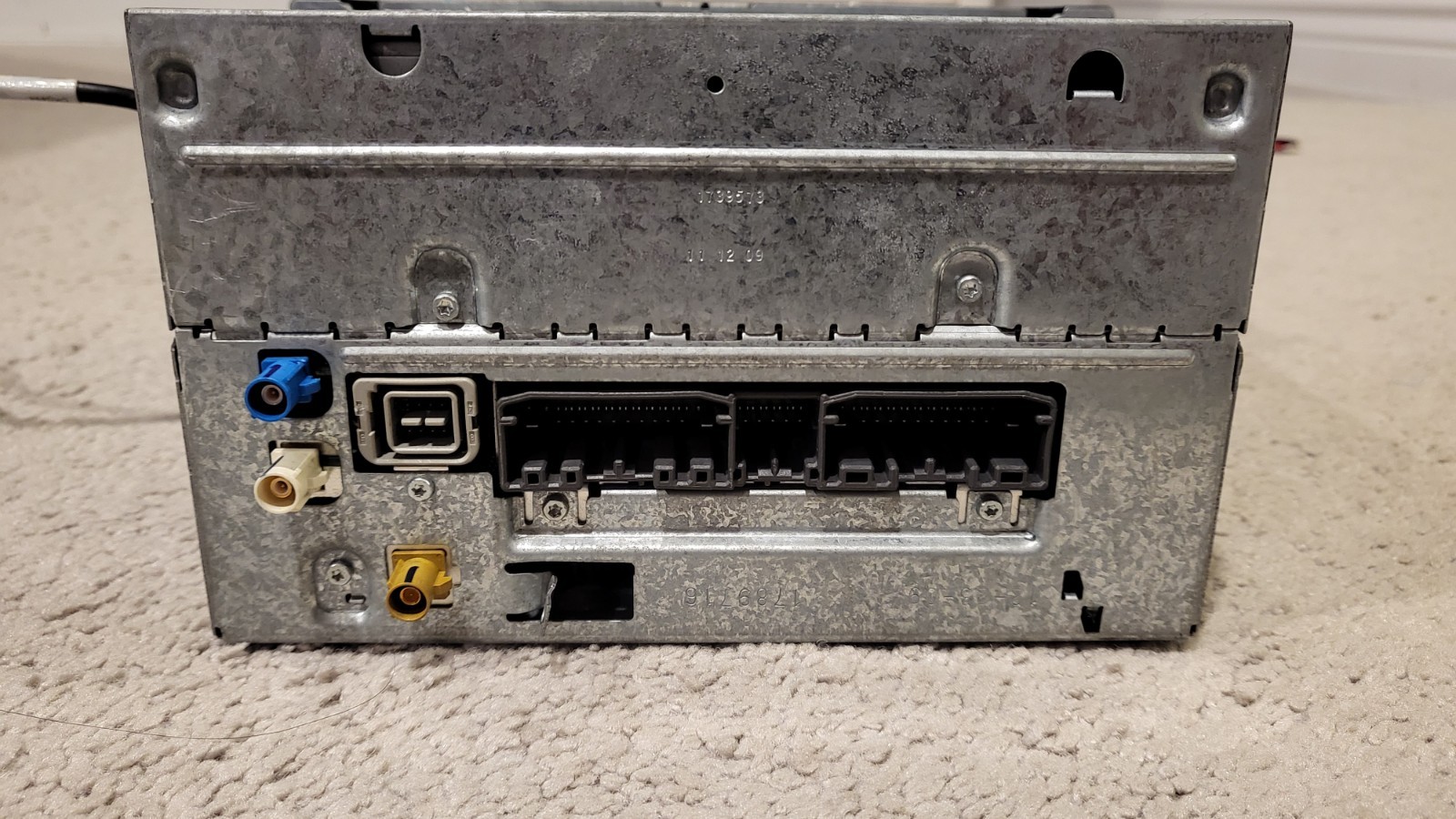 Ferrari 458 Italia 2011 Harman Becker Radio Head CD Drive Unit 09-15 # 255300