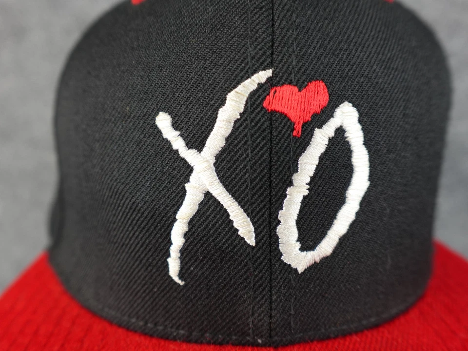 The Weeknd XO Gorra Snapback Negra Gorra Ajustable Mercancía Oficial Foto 2 de 4