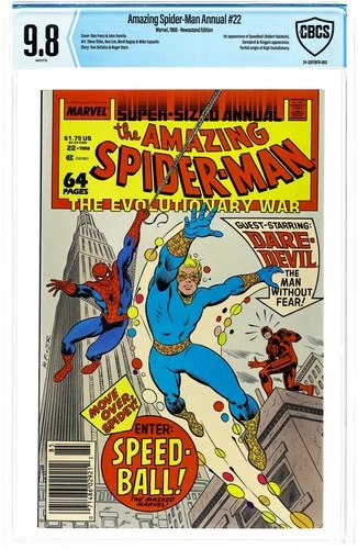 Amazing Spider-Man Annual #22 CBCS 9.8 Newsstand 1988 24-30FEBFB-003