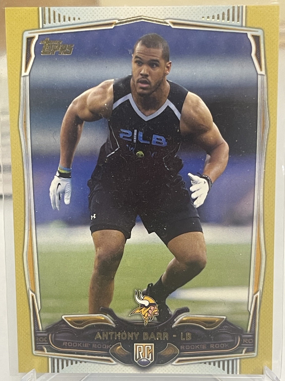 2014 Topps - Anthony Barr #413 (RC) Gold /2014 Vikings Rookie