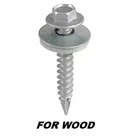 CORRUGATED TIMBER TEK TEC ROOFING SHEETING SCREWS / SELF DRILLING METAL TO WOOD