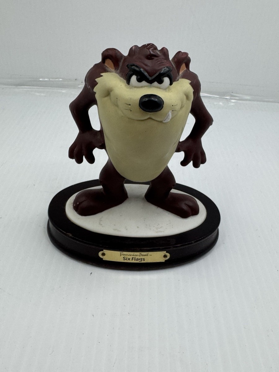 Rare Looney Tunes Taz Tasmanian Devil Six Flags Figurin Statue | eBay