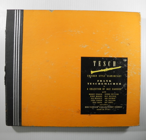Frank Teschemacher – Tesch 1945 ~ 4 x Shellac 10" 78 RPM Brunswick Album B-1017